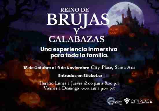 REINO DE BRUJAS Y CALABAZAS - DIGITAL INMERSIVO