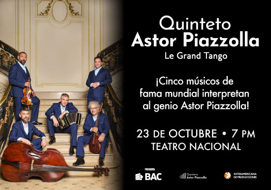 ASTOR PIAZZOLLA QUINTENTO - LE GRAND TANGO