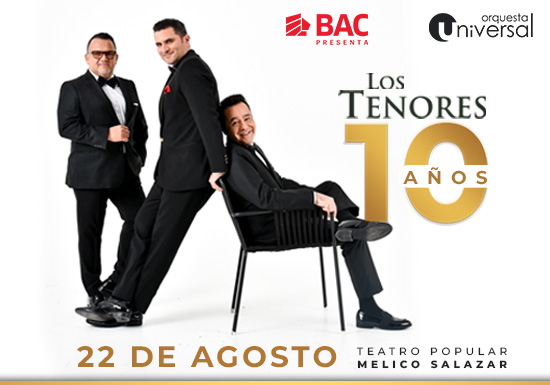 LOS TENORES 10 A�OS