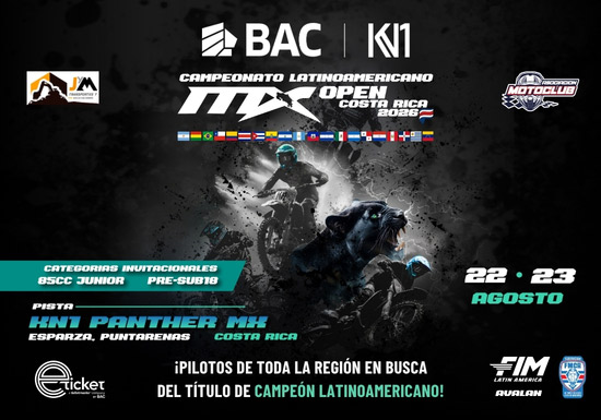 CAMPEONATO LATINOAMERICANO MX OPEN CR 2026