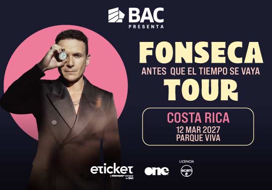 ANTES QUE EL TIEMPO SE VAYA TOUR - FONSECA