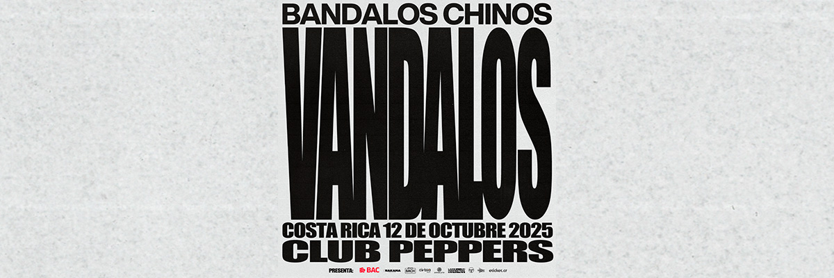 BANDALOS CHINOS PRESENTA VANDALOS - EVENTO PARA MAYORES DE 18 AOS