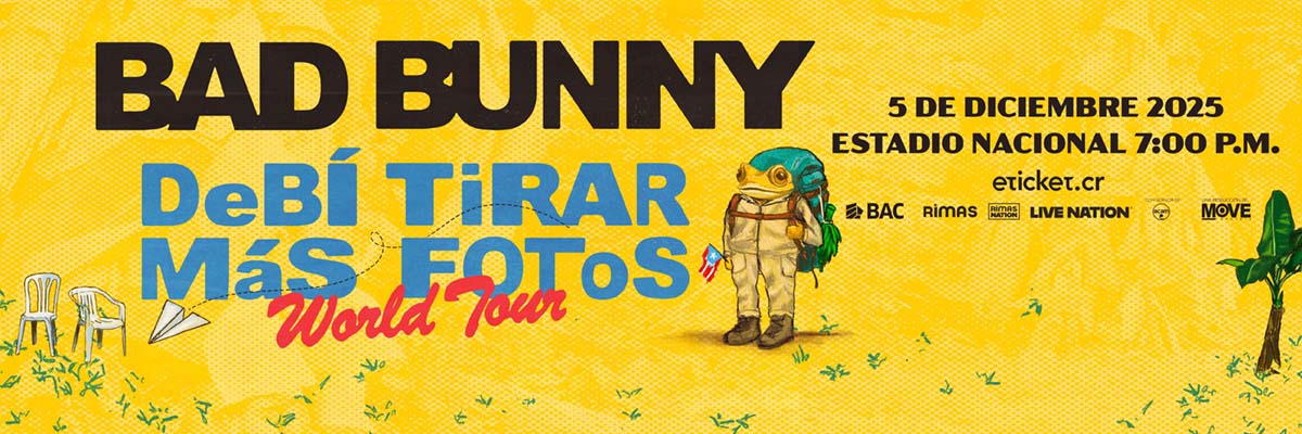 PROXIMAMENTE - BAD BUNNY - DEBI TIRAR MAS FOTOS WORLD TOUR