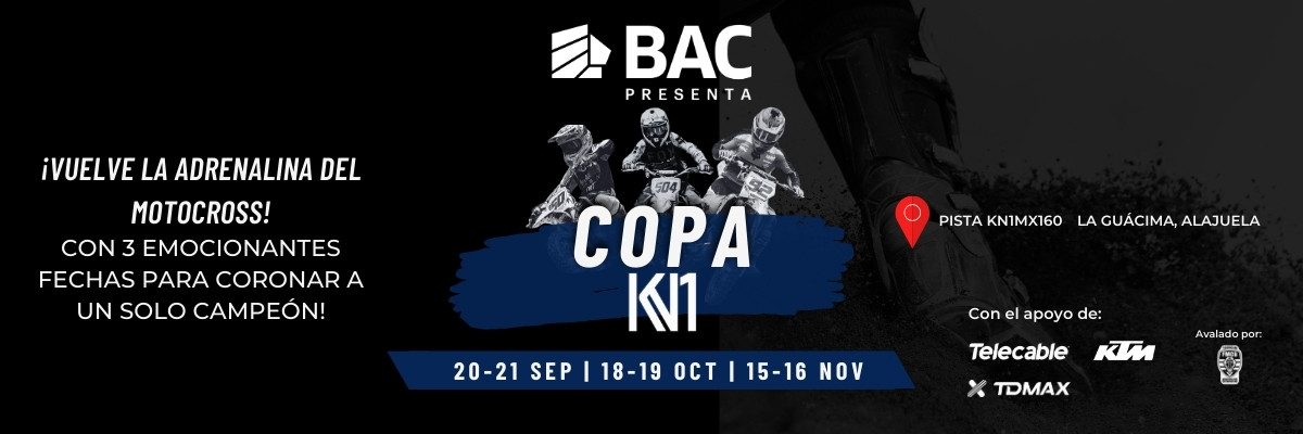 COMBO 3 FECHAS - COPA KN1 2025 - TODO MENOR DE 10 AOS NO PAGA SU BOLETO