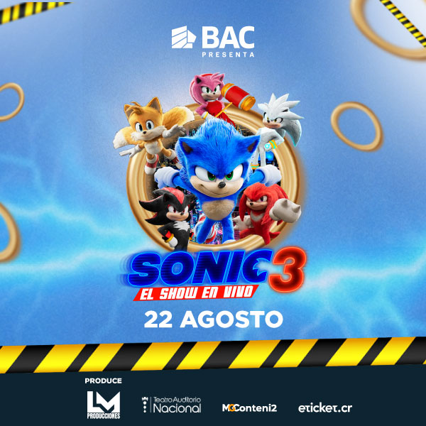 SONIC LA PELICULA EN VIVO
