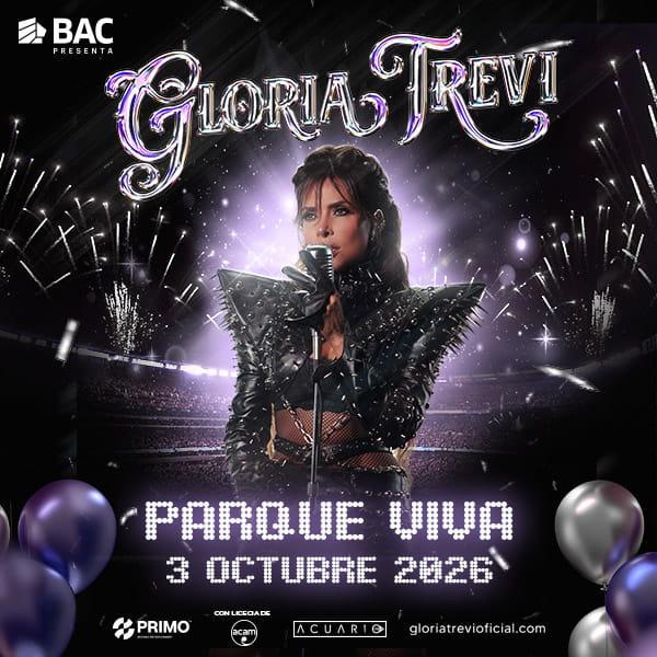 GLORIA TREVI EVENTO PARA MAYORES 15 AÑOS