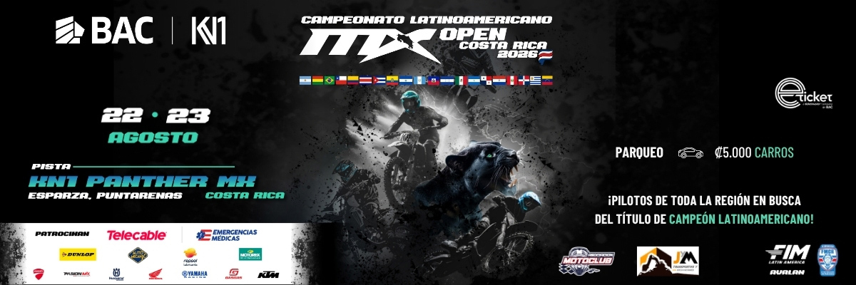 PARQUEO - CAMPEONATO LATINOAMERICANO MX OPEN CR 2026