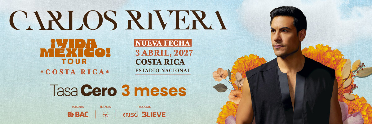 CARLOS RIVERA 2026 - VIDA MEXICO TOUR