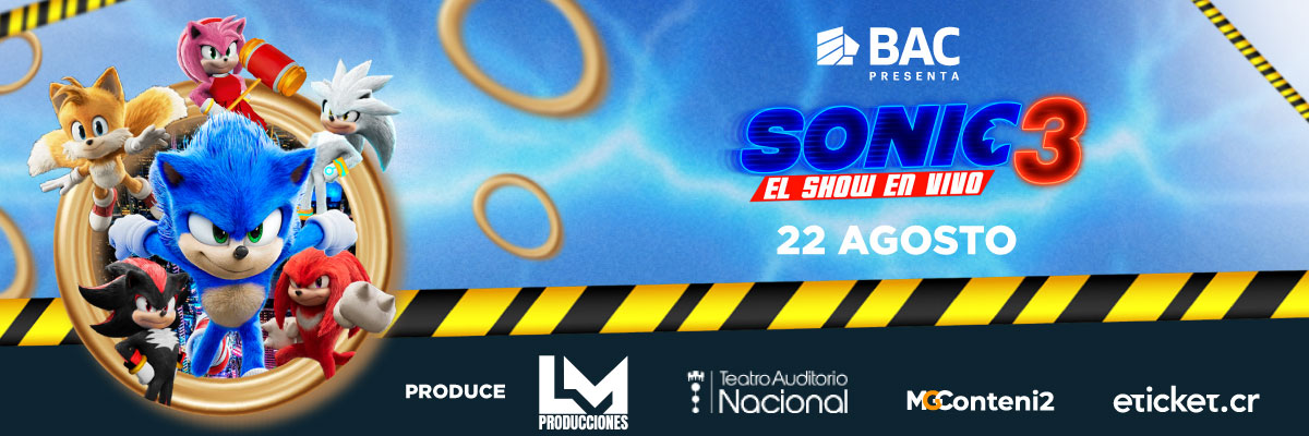 SONIC LA PELICULA EN VIVO