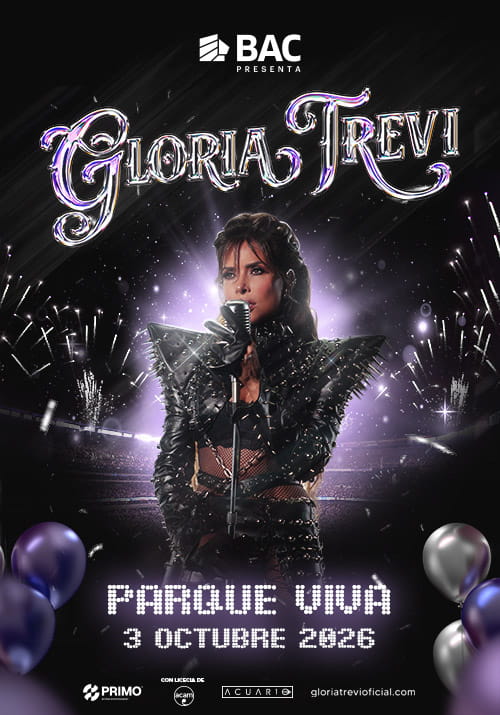 GLORIA TREVI EVENTO PARA MAYORES 15 AÑOS