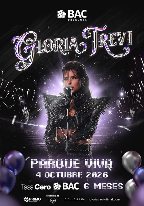 GLORIA TREVI EVENTO PARA MAYORES 15 AÑOS