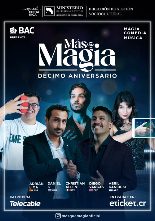 MAS QUE MAGIA GALA NOCTURNA - 25 JUL-8PM
