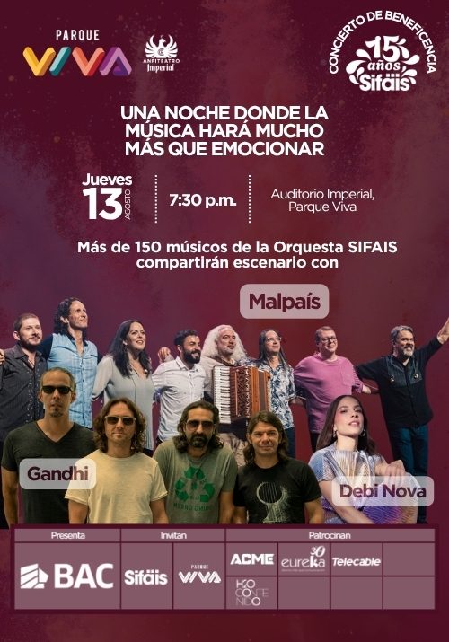 CONCIERTO BENEFICO 15 AÑOS SIFAIS
