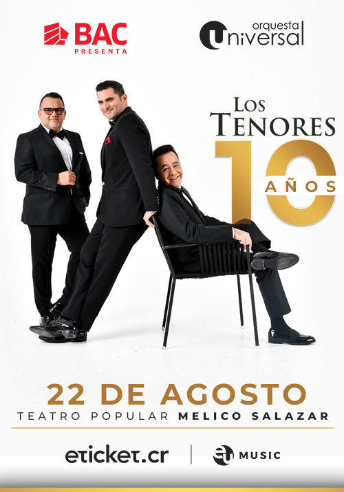 LOS TENORES 10 AÑOS
