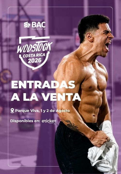 GRADERIA WODSTOCK - COMBO DOS DIAS